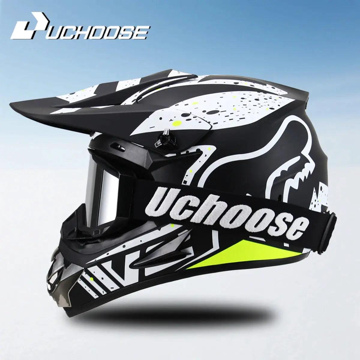  Motocross Helmet DOT Certified Off Road With Goggles -  ToylandEU™