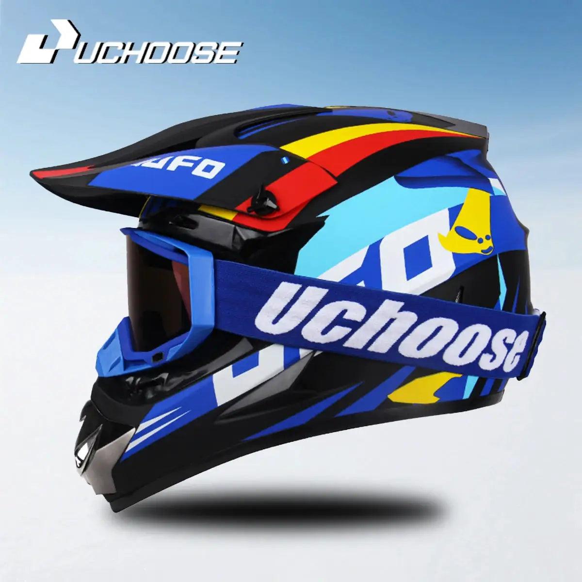  Motocross Helmet DOT Certified Off Road With Goggles -  ToylandEU™