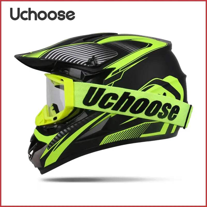 Motocross Helmet DOT Certified Off Road With Goggles - ToylandEU