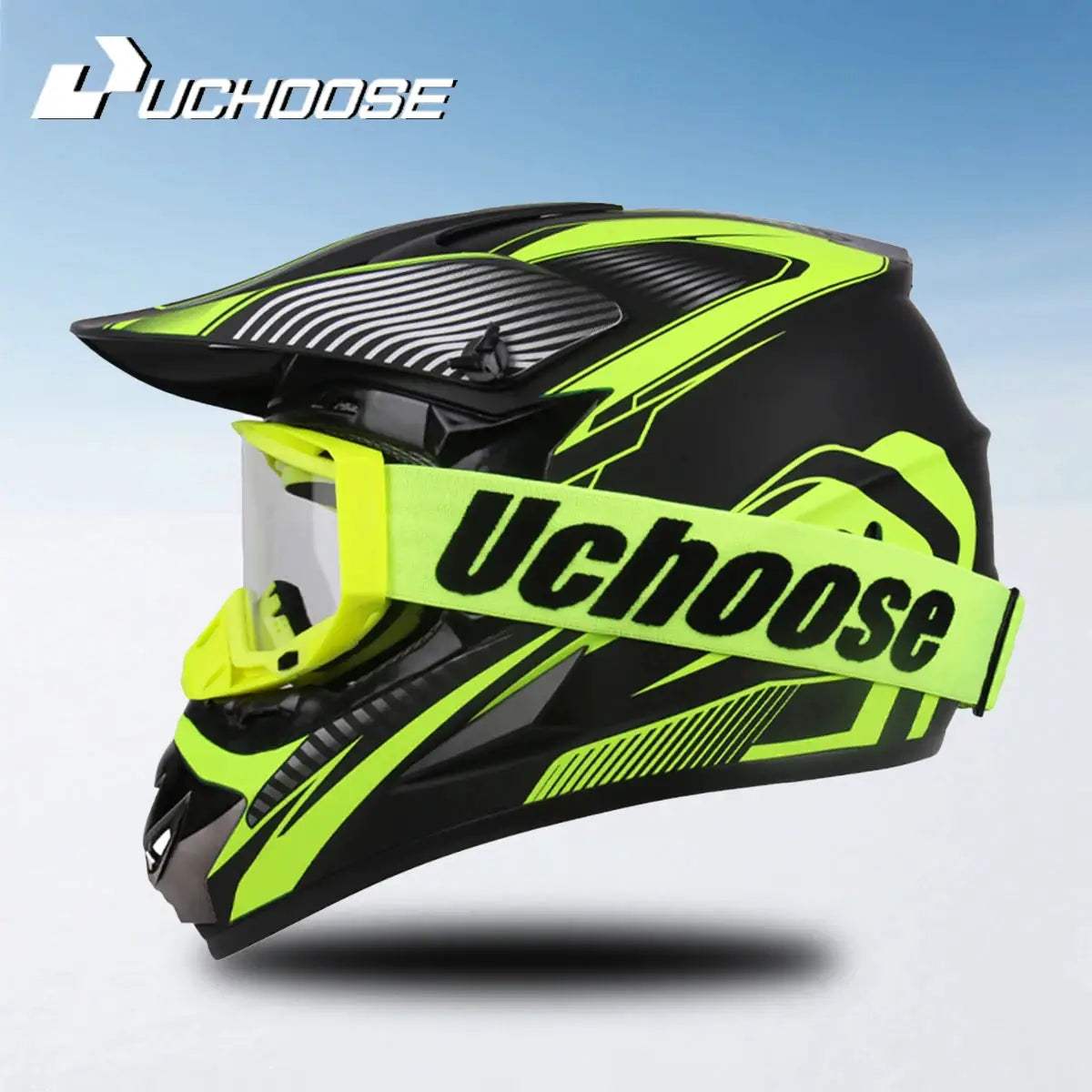 Motocross Helmet DOT Certified Off Road With Goggles - ToylandEU