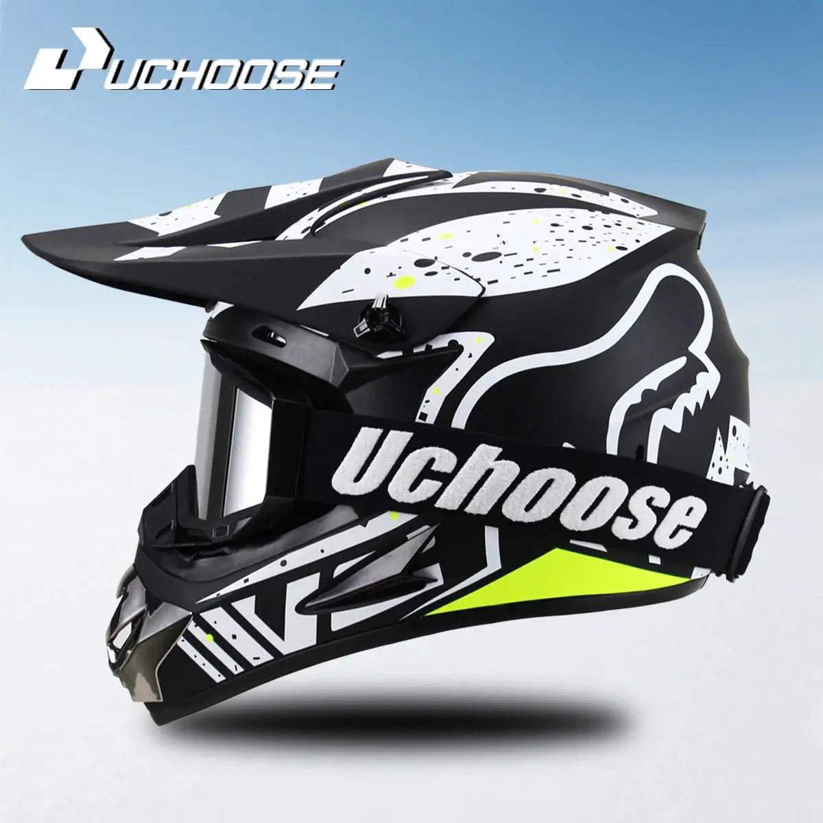 Motocross Helmet DOT Certified Off Road With Goggles - ToylandEU