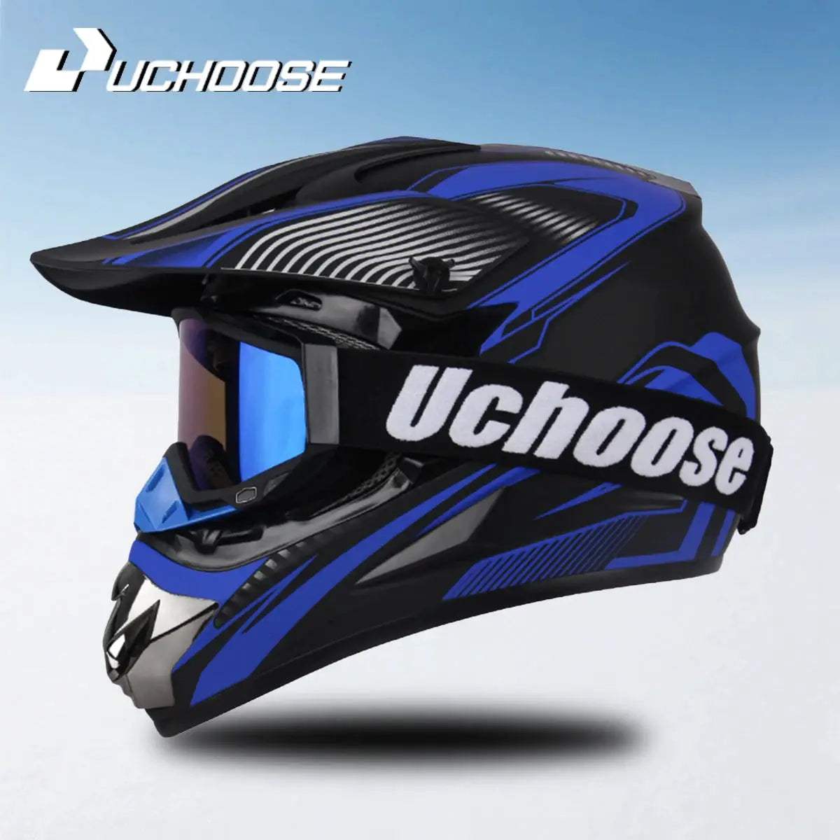 Motocross Helmet DOT Certified Off Road With Goggles - ToylandEU