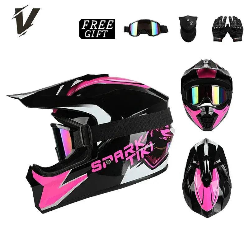  Motocross Helmet Unisex Downhill ABS Enhanced Safety -  ToylandEU™