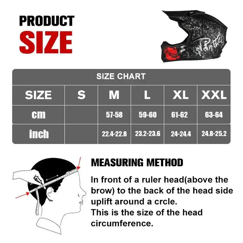  Motocross Helmet Unisex Downhill ABS Enhanced Safety -  ToylandEU™