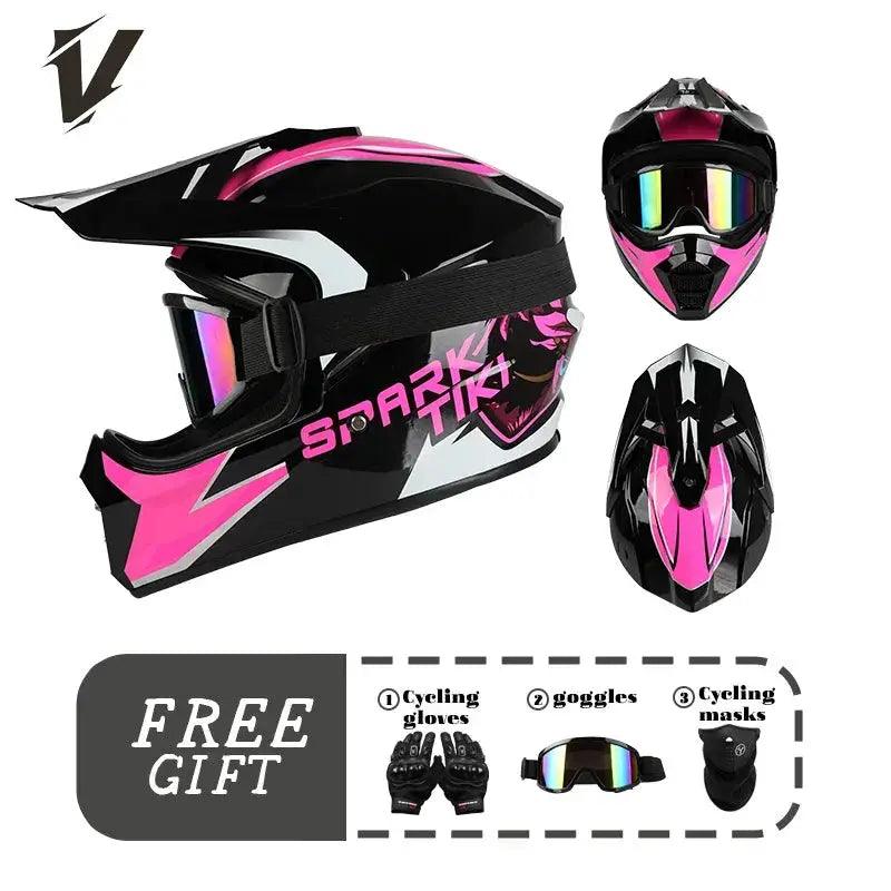  Motocross Helmet Unisex Downhill ABS Enhanced Safety -  ToylandEU™
