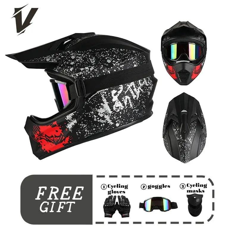  Motocross Helmet Unisex Downhill ABS Enhanced Safety -  ToylandEU™