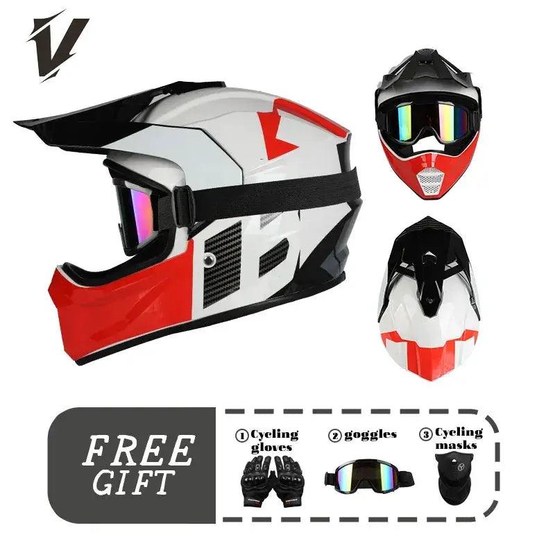  Motocross Helmet Unisex Downhill ABS Enhanced Safety -  ToylandEU™