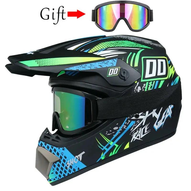  Kids Motocross Helmet Off Road Dirt Bike Dot Certified -  ToylandEU™