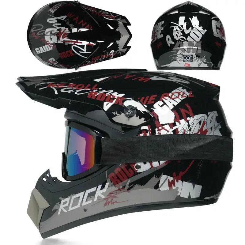  Kids Motocross Helmet Off Road Dirt Bike Dot Certified -  ToylandEU™