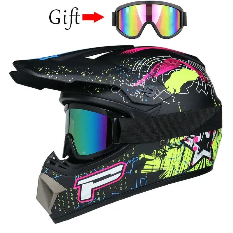  Kids Motocross Helmet Off Road Dirt Bike Dot Certified -  ToylandEU™