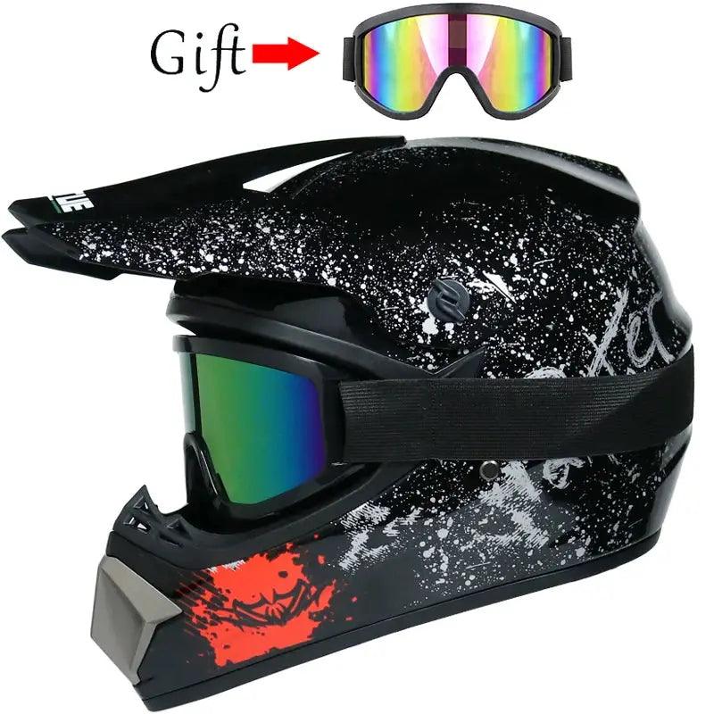 Kids Motocross Helmet Off Road Dirt Bike Dot Certified -  ToylandEU™