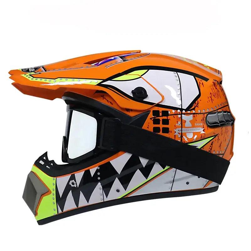  Kids Motocross Helmet Off Road Dirt Bike Dot Certified -  ToylandEU™