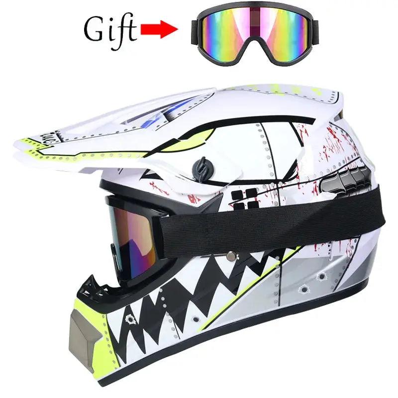  Kids Motocross Helmet Off Road Dirt Bike Dot Certified -  ToylandEU™