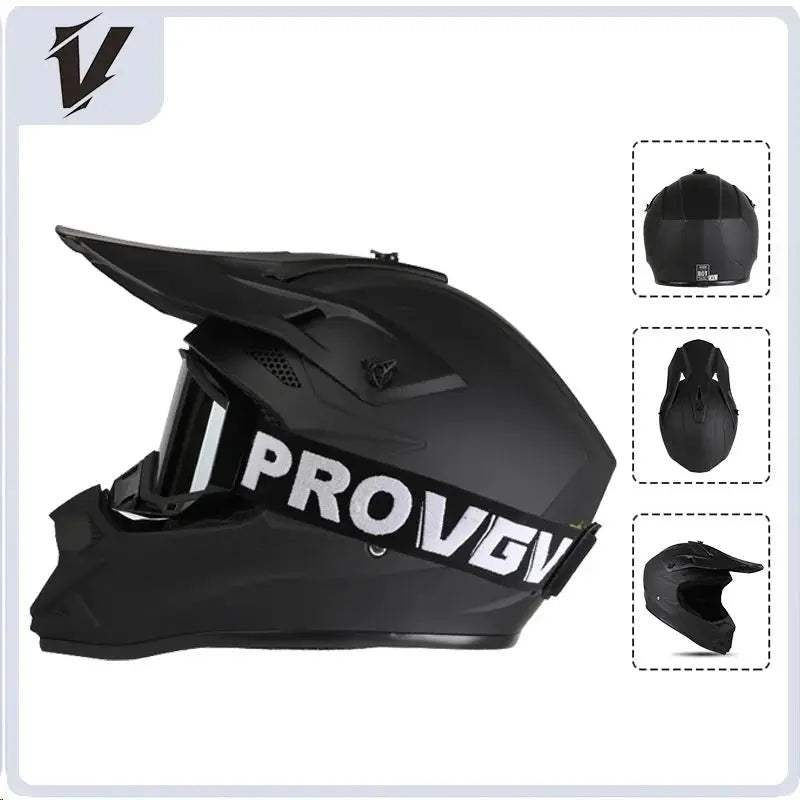 Motocross Helmet Universal Fit For Adults And Youth Protection - ToylandEU