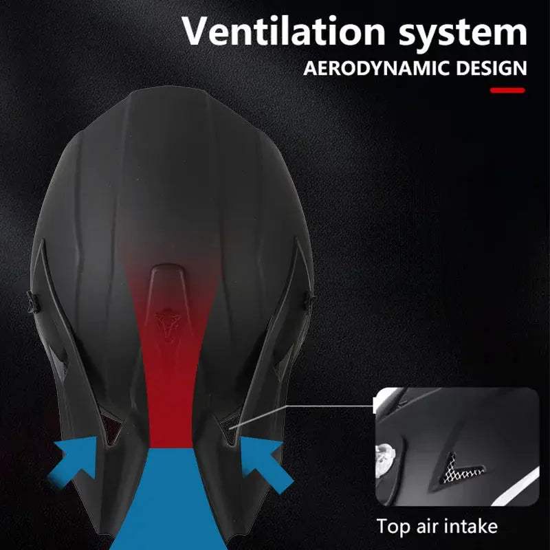 Motocross Helmet Universal Fit For Adults And Youth Protection - ToylandEU