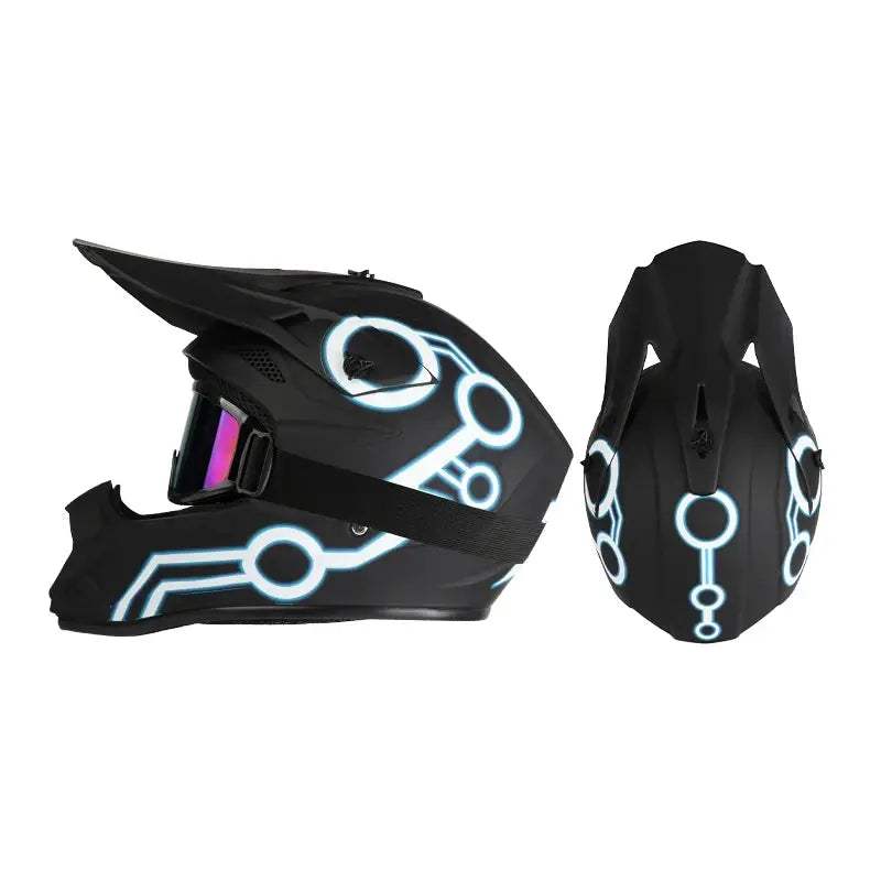 Motocross Helmet Universal Fit For Adults And Youth Protection - ToylandEU
