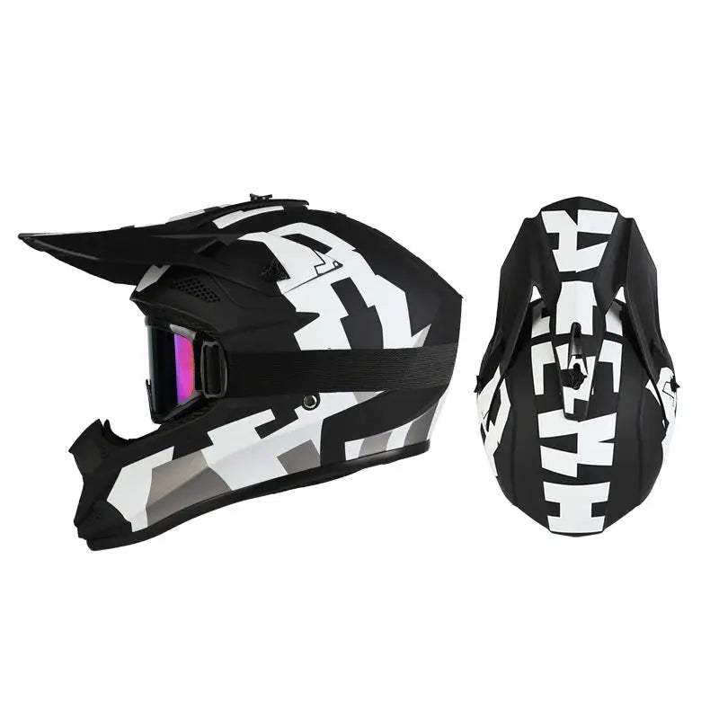 Motocross Helmet Universal Fit For Adults And Youth Protection - ToylandEU