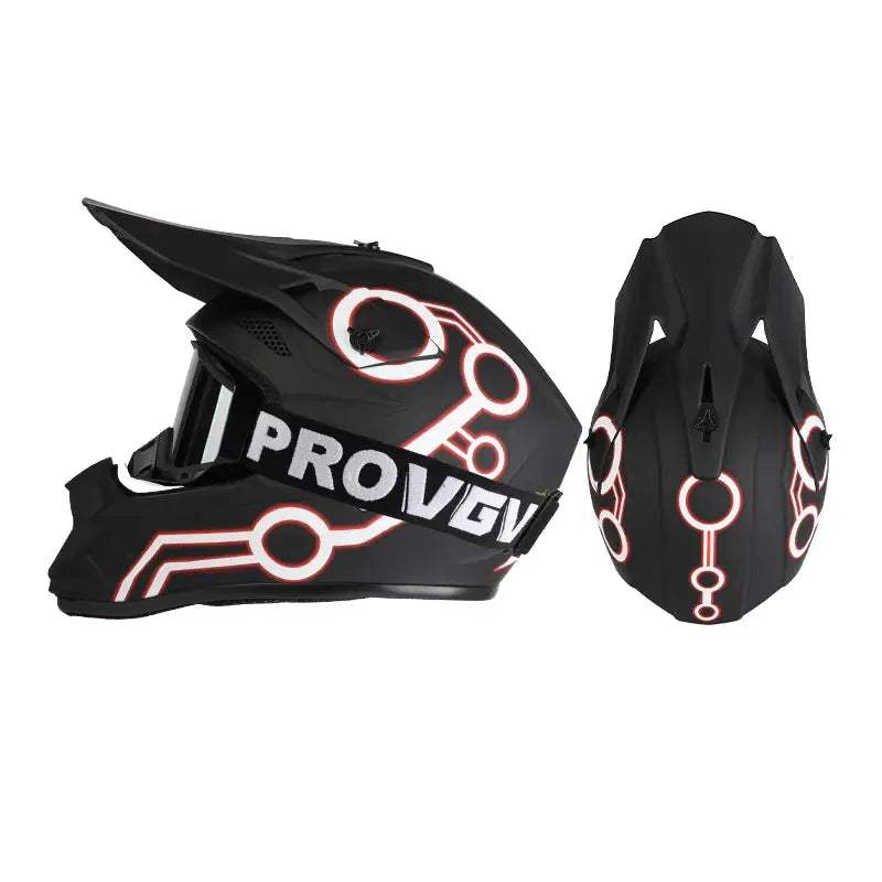 Motocross Helmet Universal Fit For Adults And Youth Protection - ToylandEU
