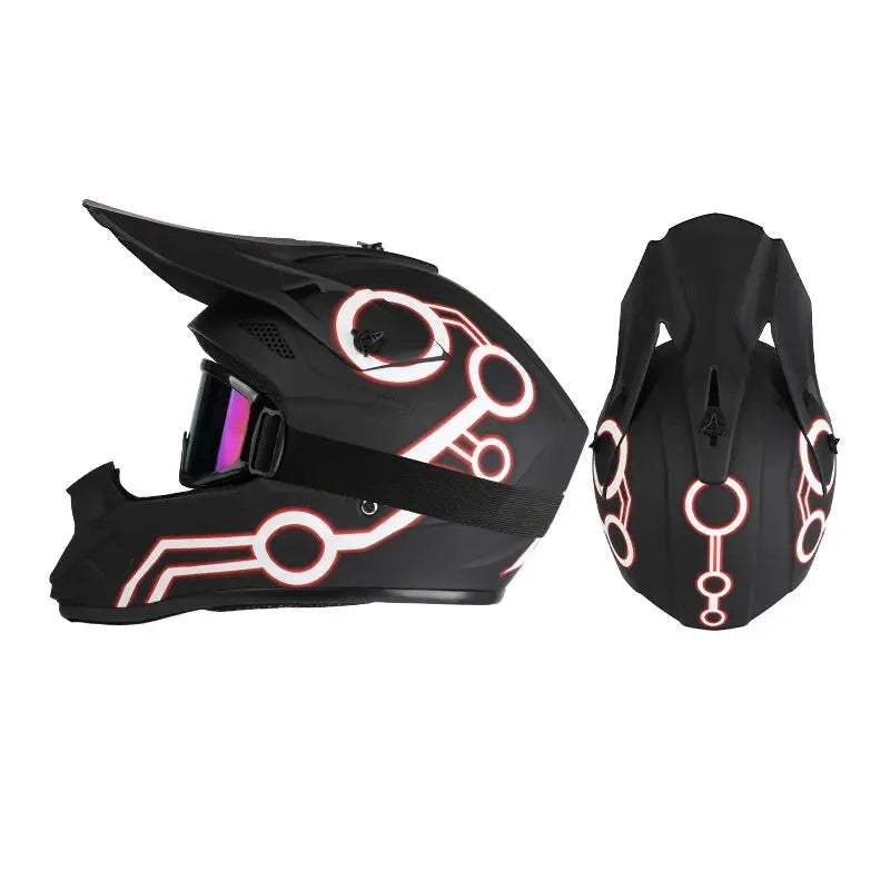 Motocross Helmet Universal Fit For Adults And Youth Protection - ToylandEU