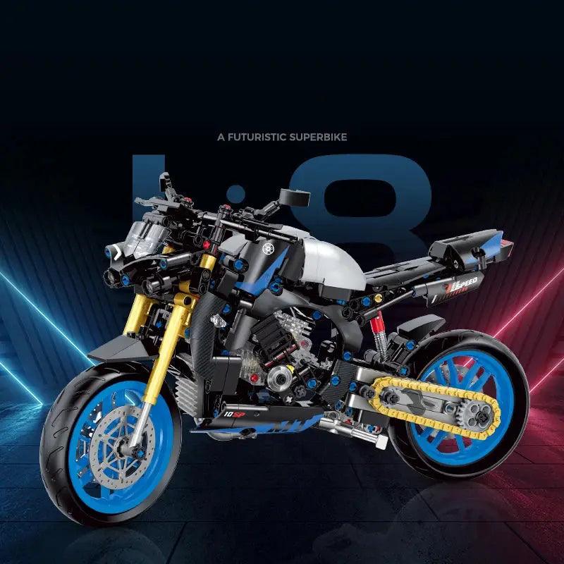  Motorbike Model Building Blocks 580 Pieces -  ToylandEU™