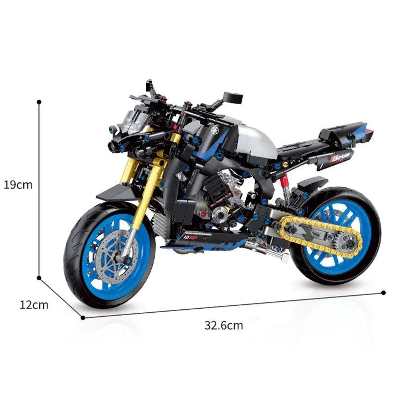  Motorbike Model Building Blocks 580 Pieces -  ToylandEU™