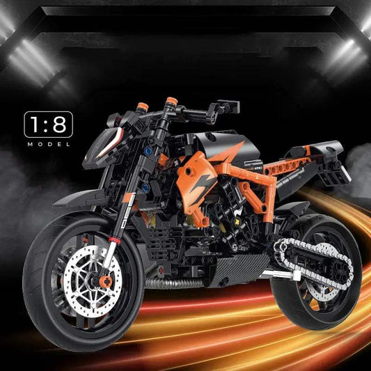  Motorbike Model Building Blocks Set Street Racing Pro -  ToylandEU™