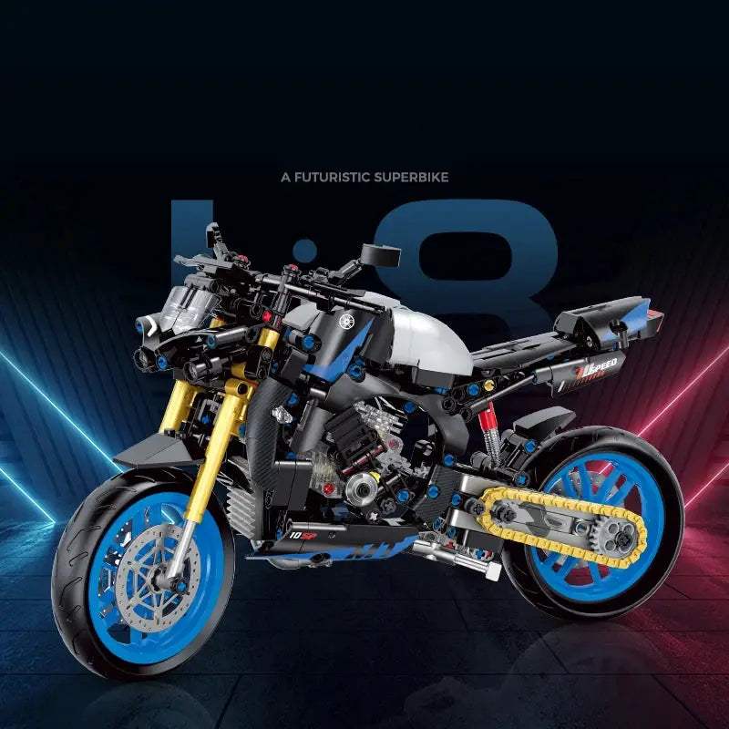  Motorbike Model Building Blocks 580 Pieces -  ToylandEU™