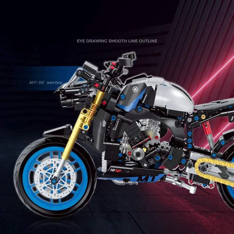  Motorbike Model Building Blocks 580 Pieces -  ToylandEU™