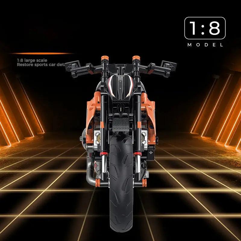  Motorbike Model Building Blocks Set Street Racing Pro -  ToylandEU™