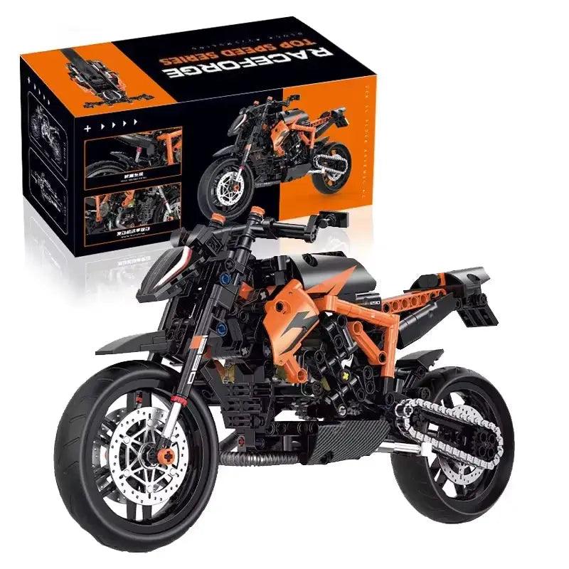  Motorbike Model Building Blocks Set Street Racing Pro -  ToylandEU™