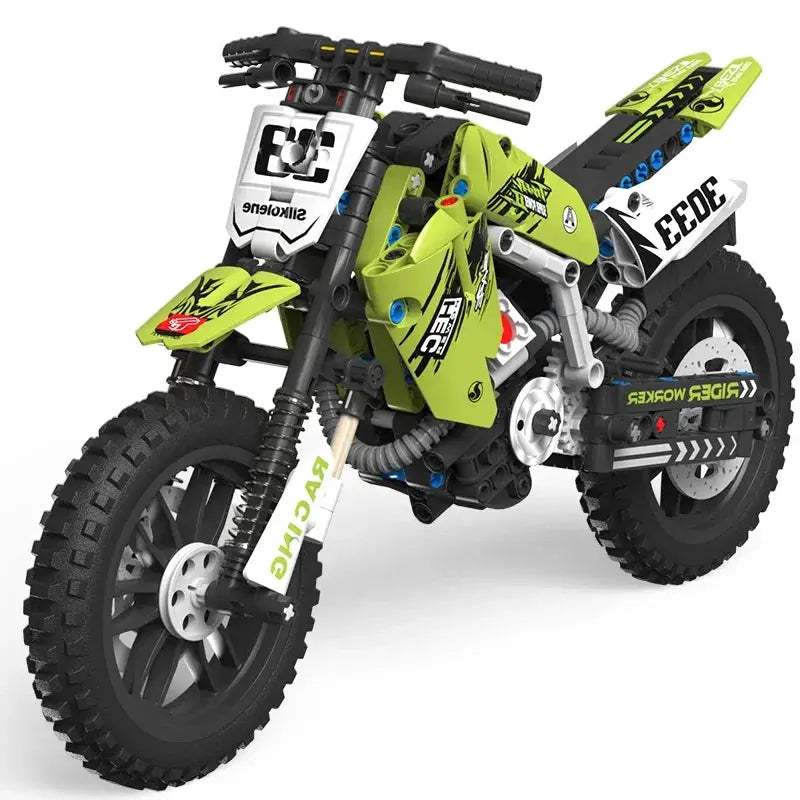  Motorcycle Building Block Set STEM Education Kit Safe -  ToylandEU™