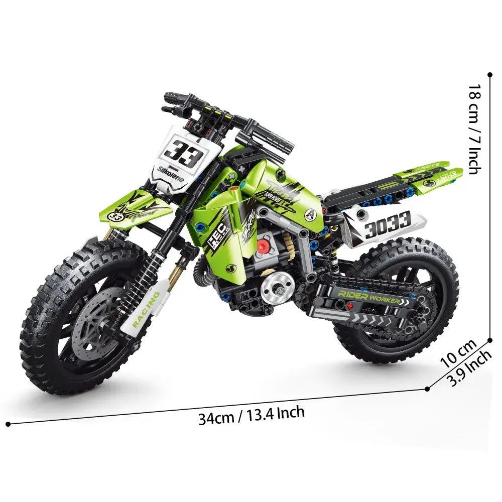  Motorcycle Building Block Set STEM Education Kit Safe -  ToylandEU™