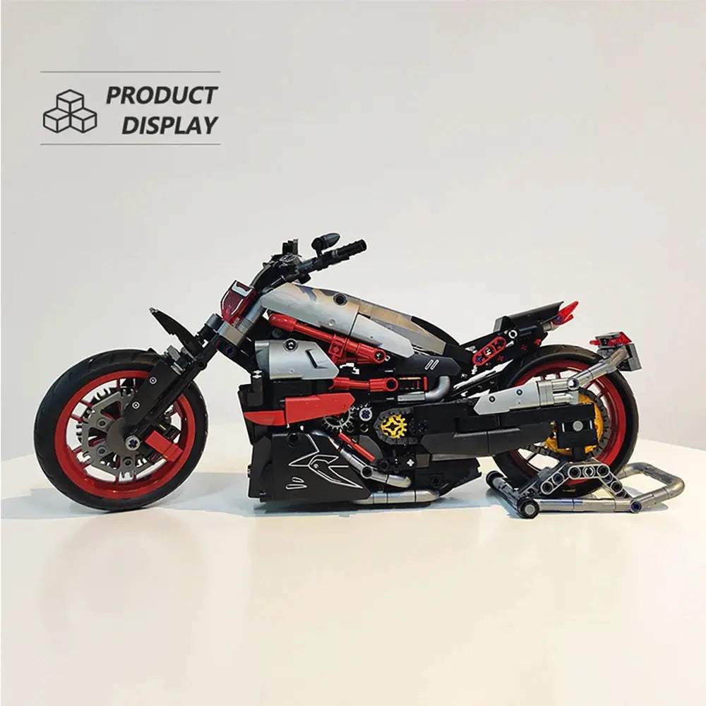  Motorcycle Building Blocks Educational Toy Gift 1260S -  ToylandEU™