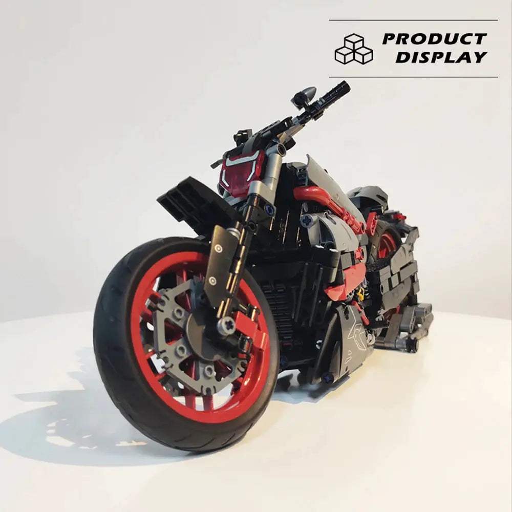  Motorcycle Building Blocks Educational Toy Gift 1260S -  ToylandEU™
