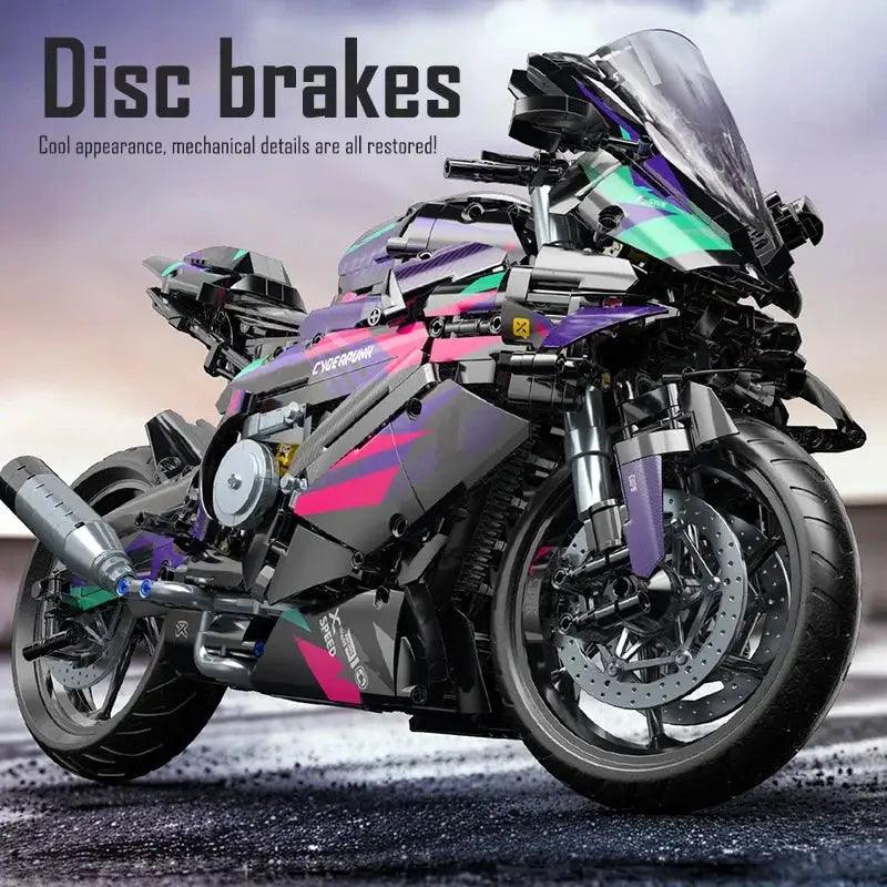  Motorcycle Building Blocks 2096Pcs Creative Builders -  ToylandEU™