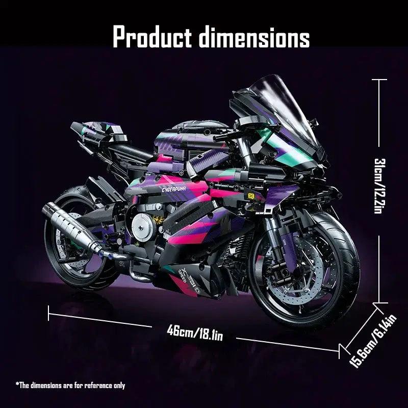  Motorcycle Building Blocks 2096Pcs Creative Builders -  ToylandEU™