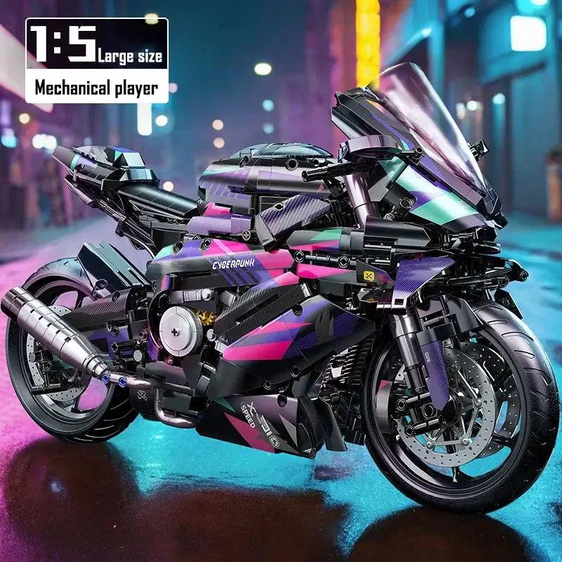  Motorcycle Building Blocks 2096Pcs Creative Builders -  ToylandEU™