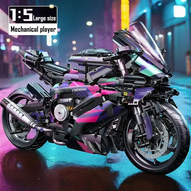 Motorcycle Building Blocks 2096Pcs Creative Builders -  ToylandEU™