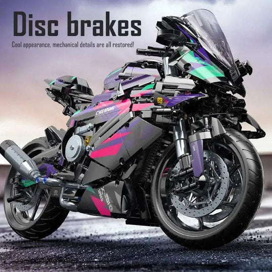  Motorcycle Building Blocks 2096Pcs Creative Builders -  ToylandEU™