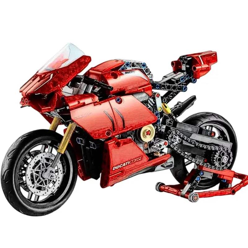  Motorcycle Building Blocks 646 Piece Lego Compatible STEM -  ToylandEU™