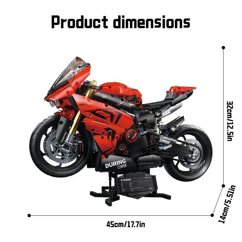  Motorcycle Building Blocks Educational Kit 2024 Pieces -  ToylandEU™