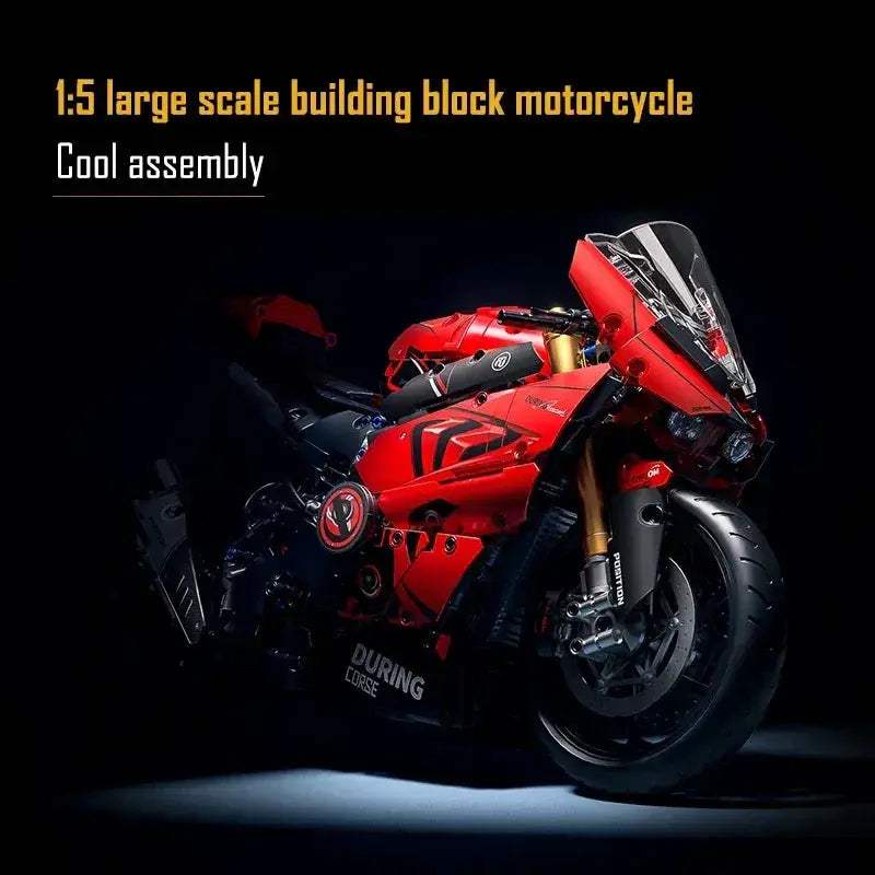 Motorcycle Building Blocks Educational Kit 2024 Pieces For Kids - ToylandEU