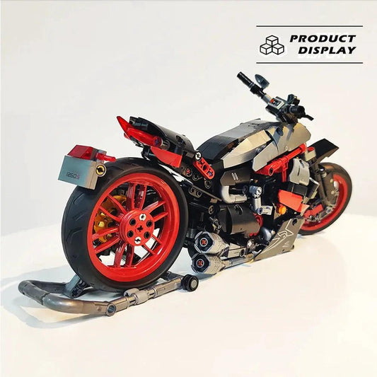  Motorcycle Building Blocks Educational Toy Gift 1260S -  ToylandEU™