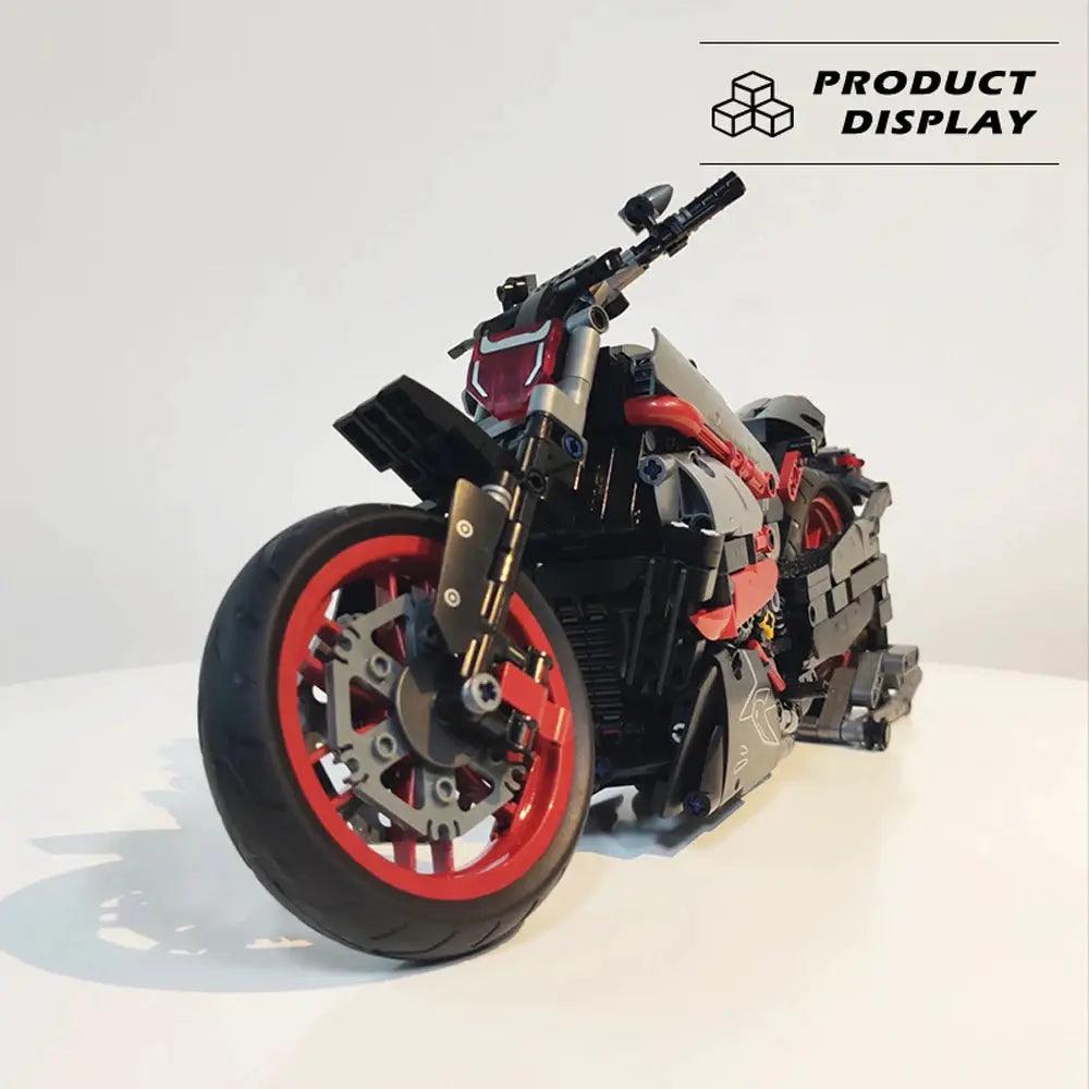  Motorcycle Building Blocks Educational Toy Gift 1260S -  ToylandEU™