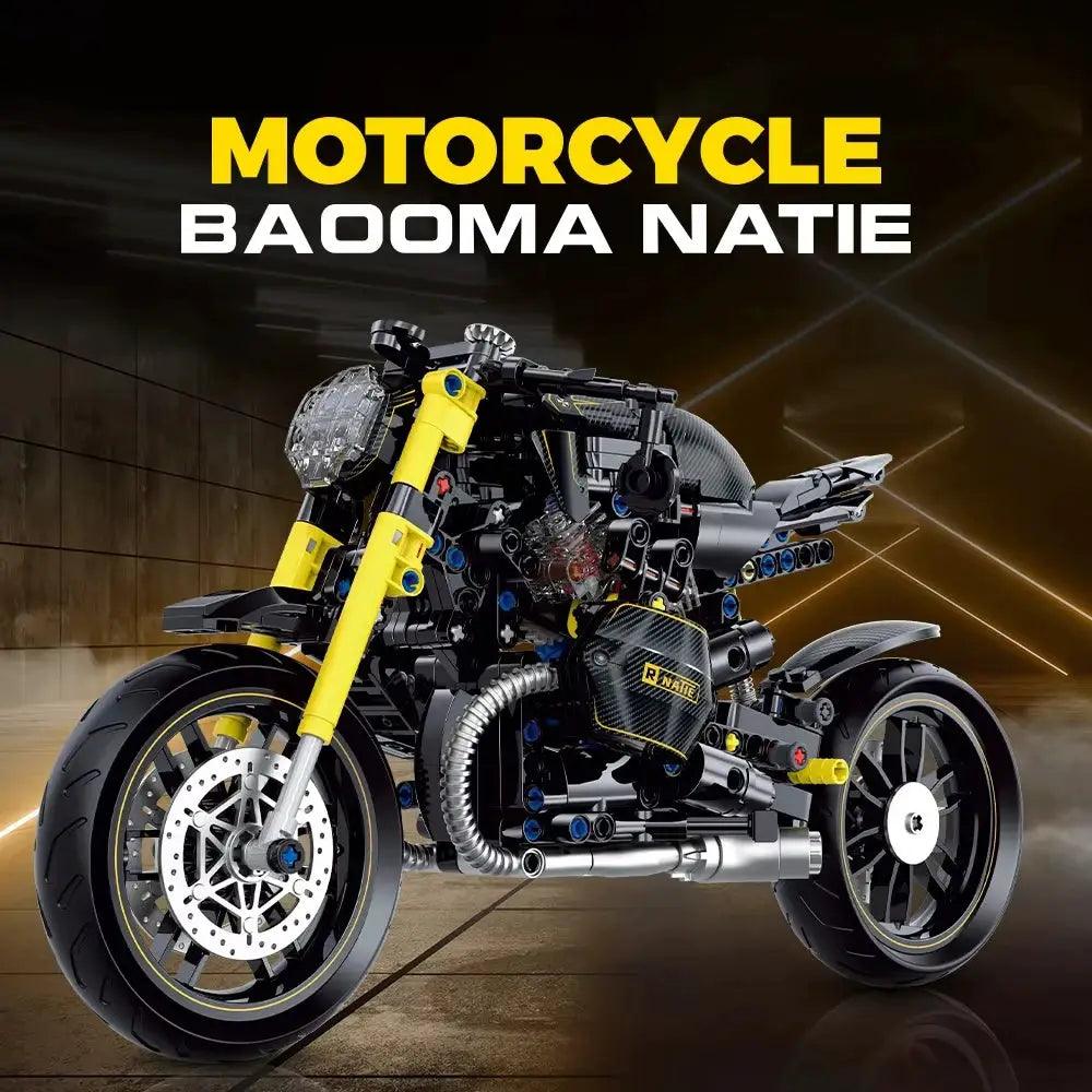 Motorcycle Building Blocks Educational Toy Gift Set -  ToylandEU™