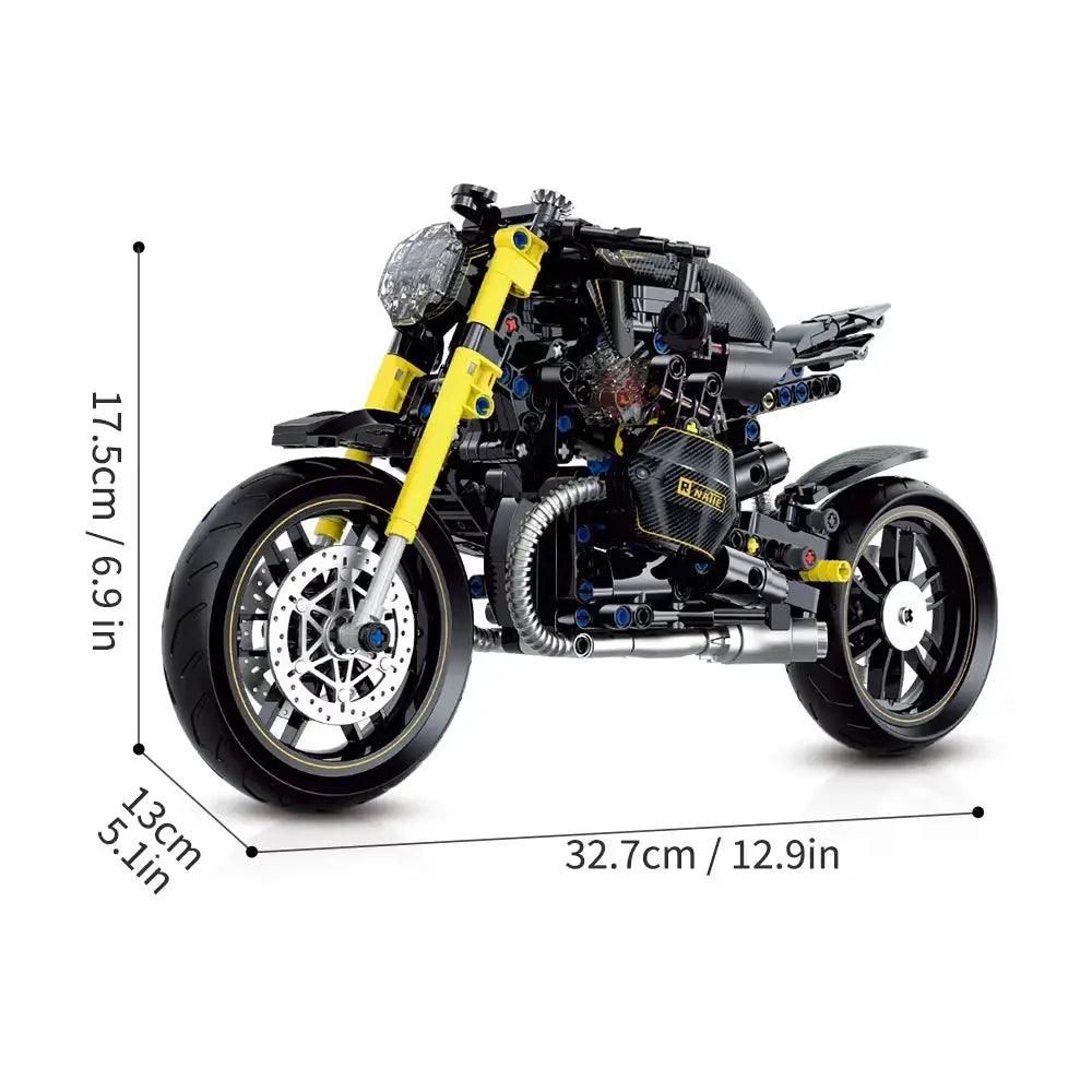  Motorcycle Building Blocks Educational Toy Gift Set -  ToylandEU™