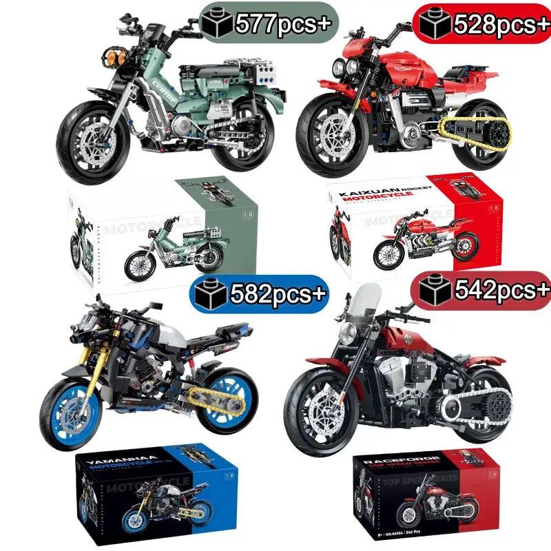  Motorcycle Building Blocks Kit Lego Compatible Gift -  ToylandEU™