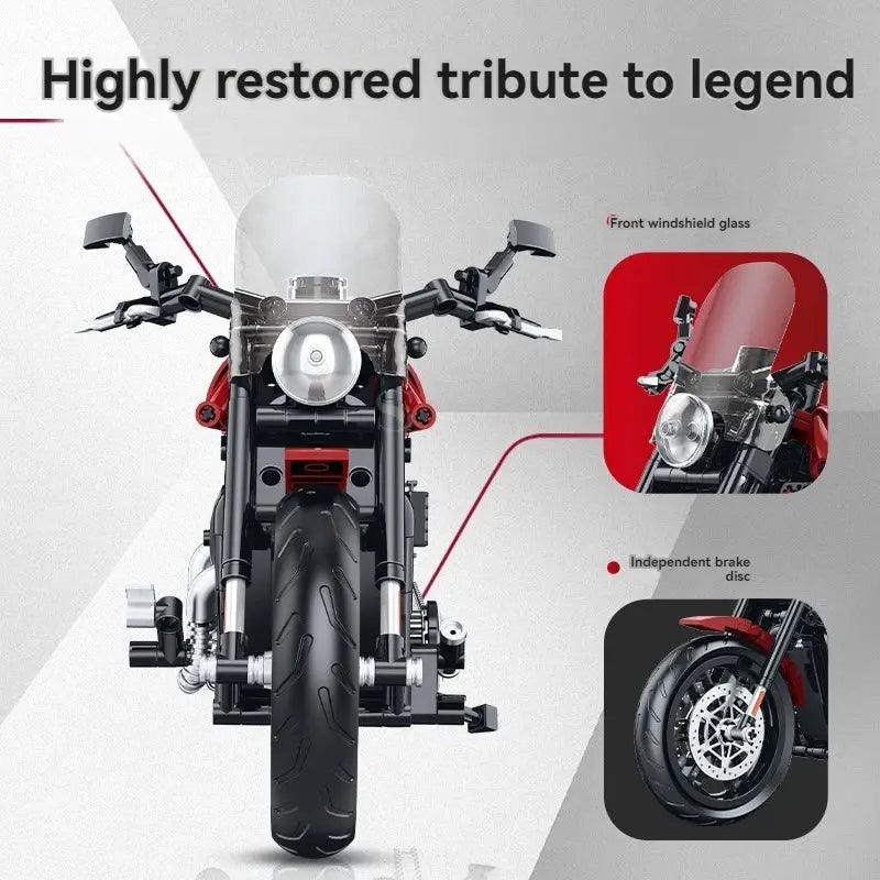  Motorcycle Building Blocks Kit Lego Compatible Gift -  ToylandEU™