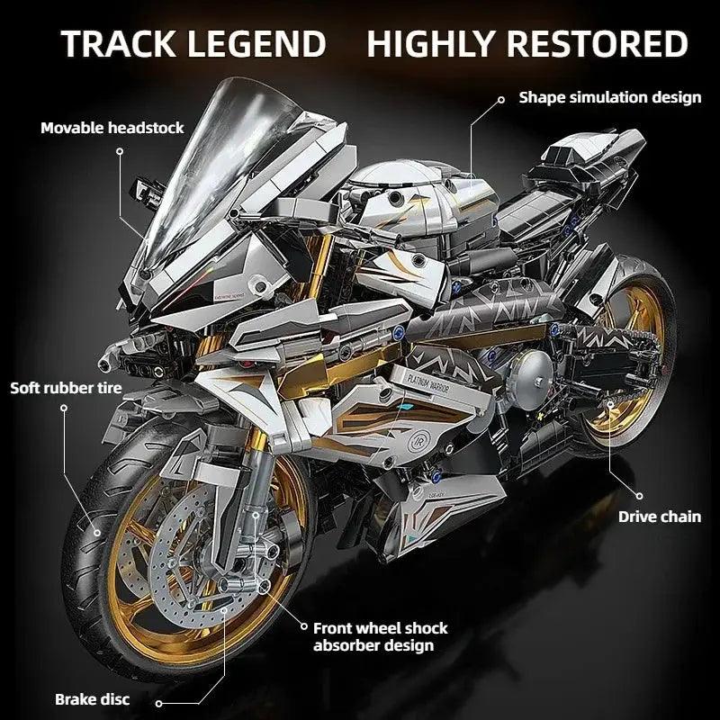  Motorcycle Building Blocks LEGO Compatible 2078pcs -  ToylandEU™