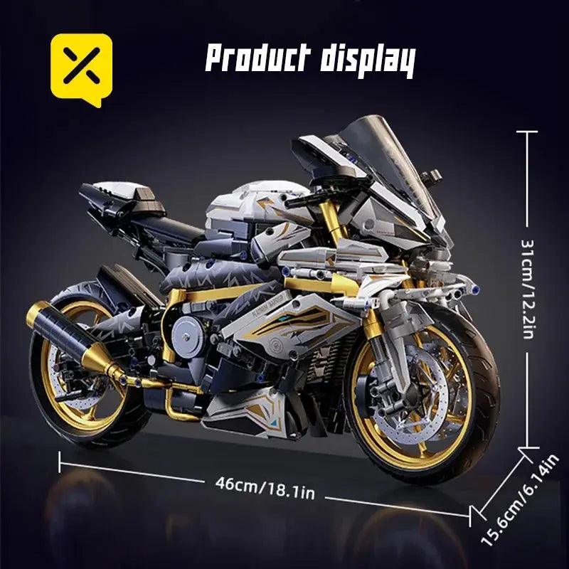  Motorcycle Building Blocks LEGO Compatible 2078pcs -  ToylandEU™